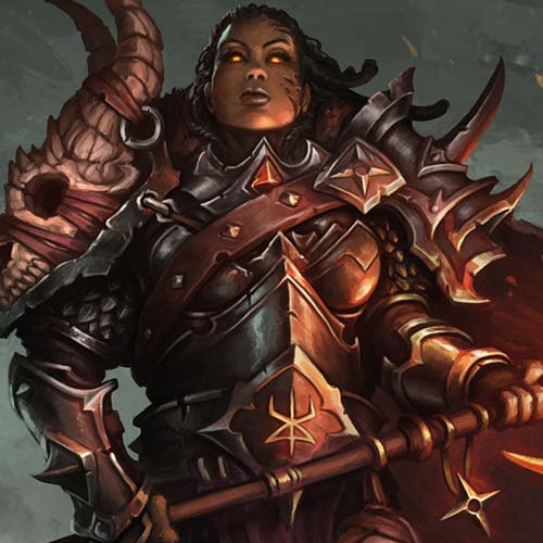 Warriors of the Dark Gods art